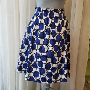 NWT Kate Spade Stamped Dot Blair skirt
